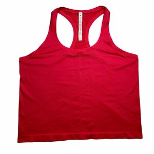 Lululemon Swiftly Tech Racerback Tank Top Women's Size 14 Pink Athleisure